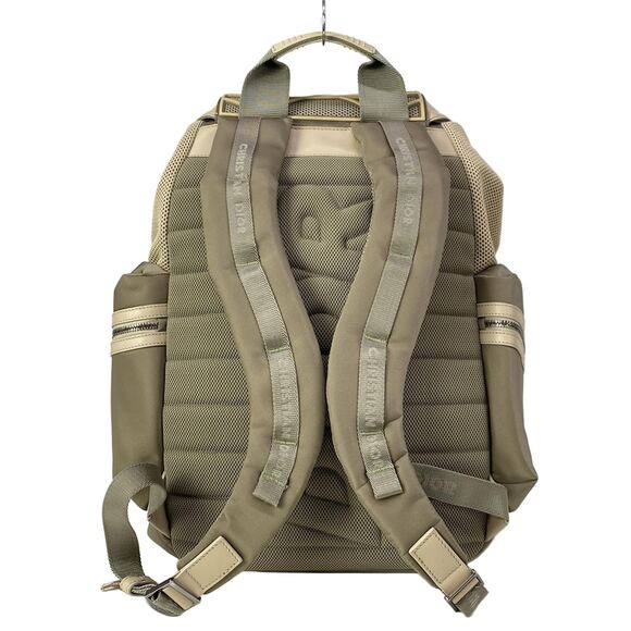 Christian Dior DIOR/ChristianDior Cobra Backpack Khaki Beige Nylon Leather main image 15